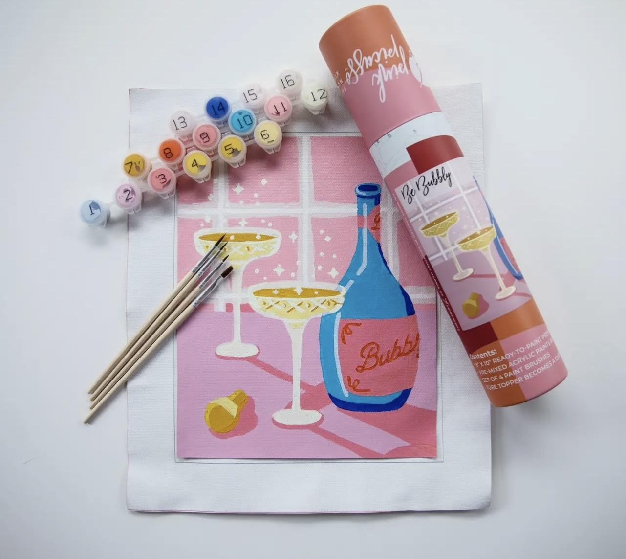 Paint of Number Tubes