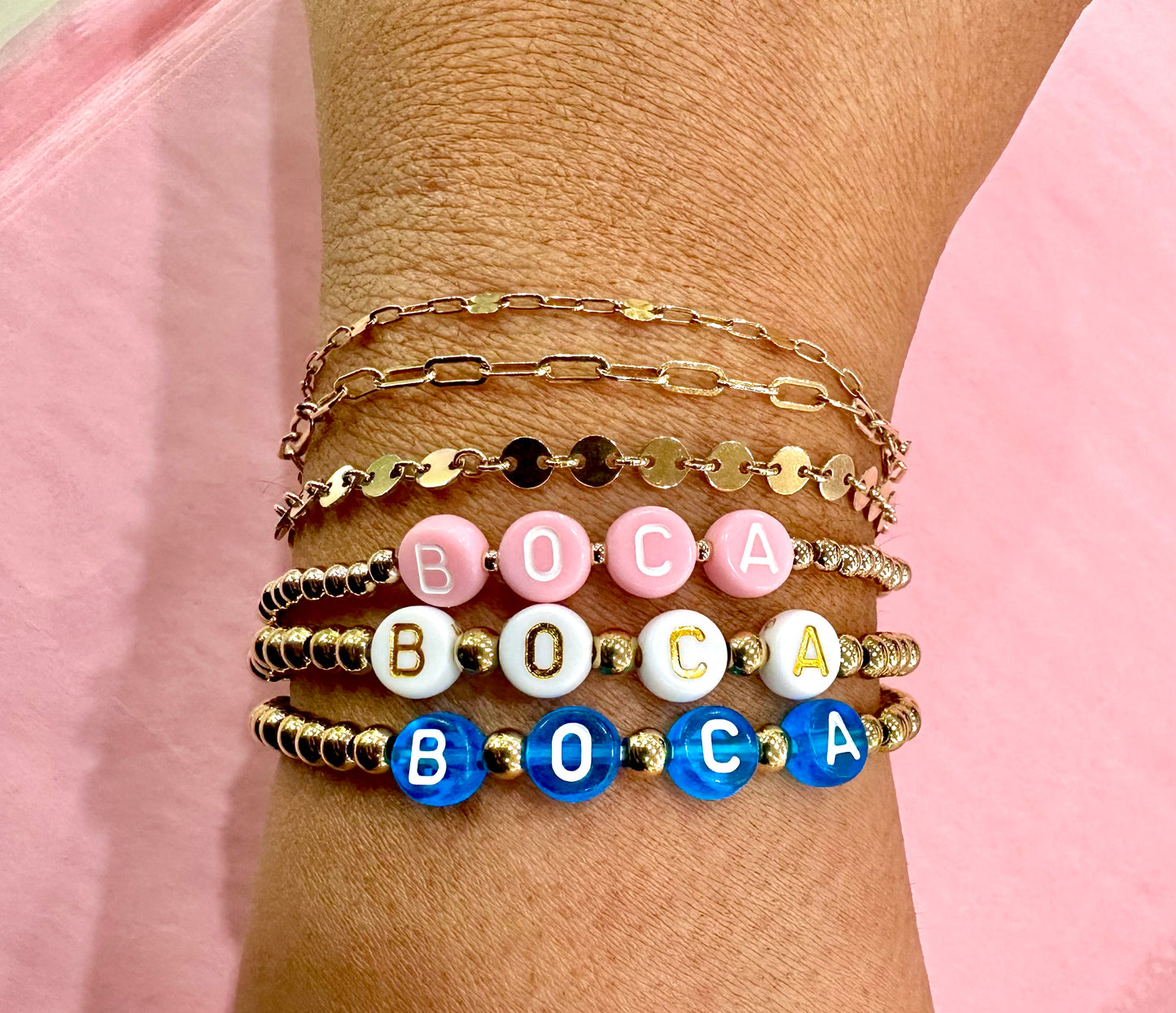 Gold Ball Bracelet