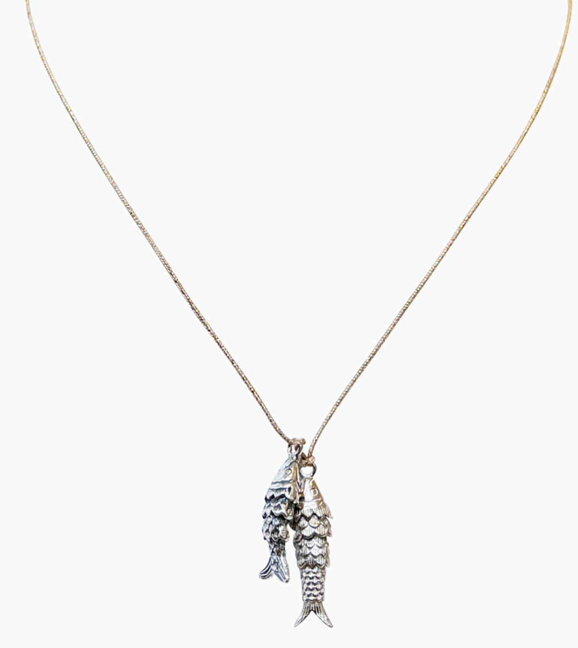 Baby Double Fish Necklace