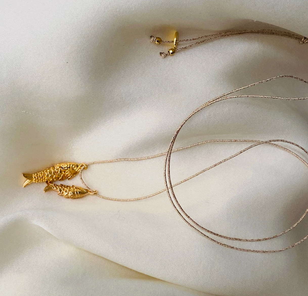 Baby Double Fish Necklace